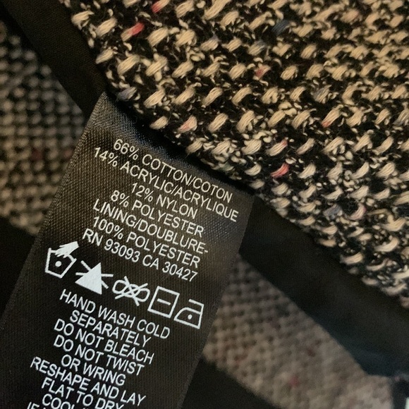 Nic & Zoe Tweed Petite Blazer Jacket - Picture 4 of 5